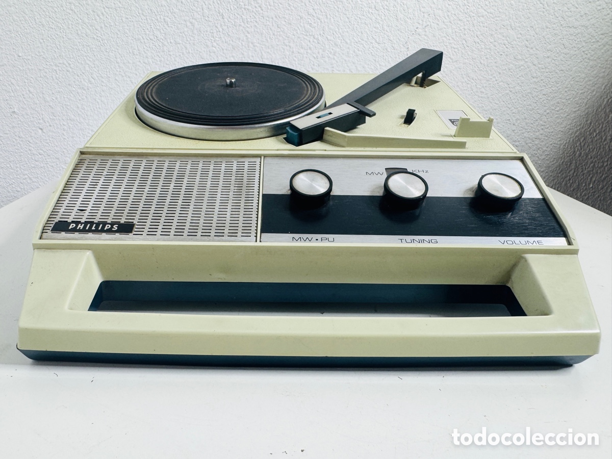 Vintage: Philips Radio Tocadiscos Pop Design 1970s - Foto 17