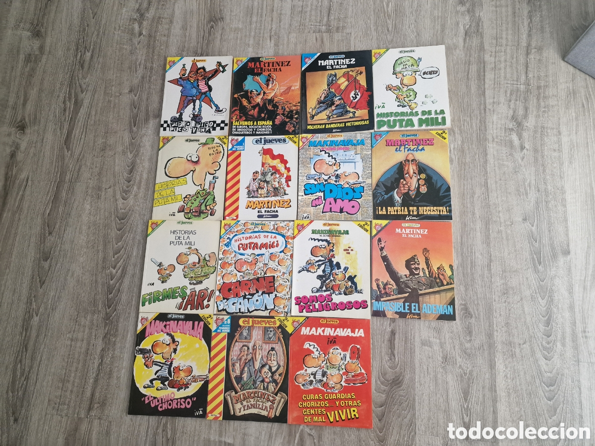 Vintage: 15 c&oacute;mics El Jueves a&ntilde;os 80 - Foto 1