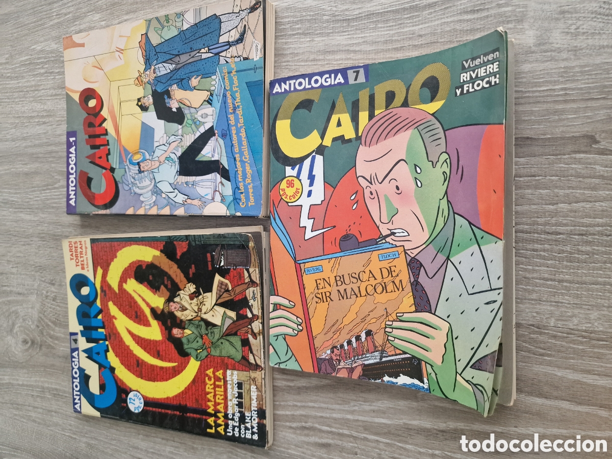 Vintage: Cairo: c&oacute;mics Antolog&iacute;a 1, 4, 7 - Foto 2