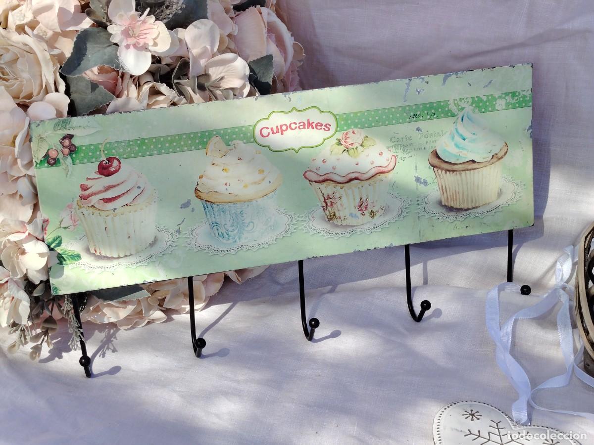 Vintage: Perchero metal shabby-chic - Foto 1