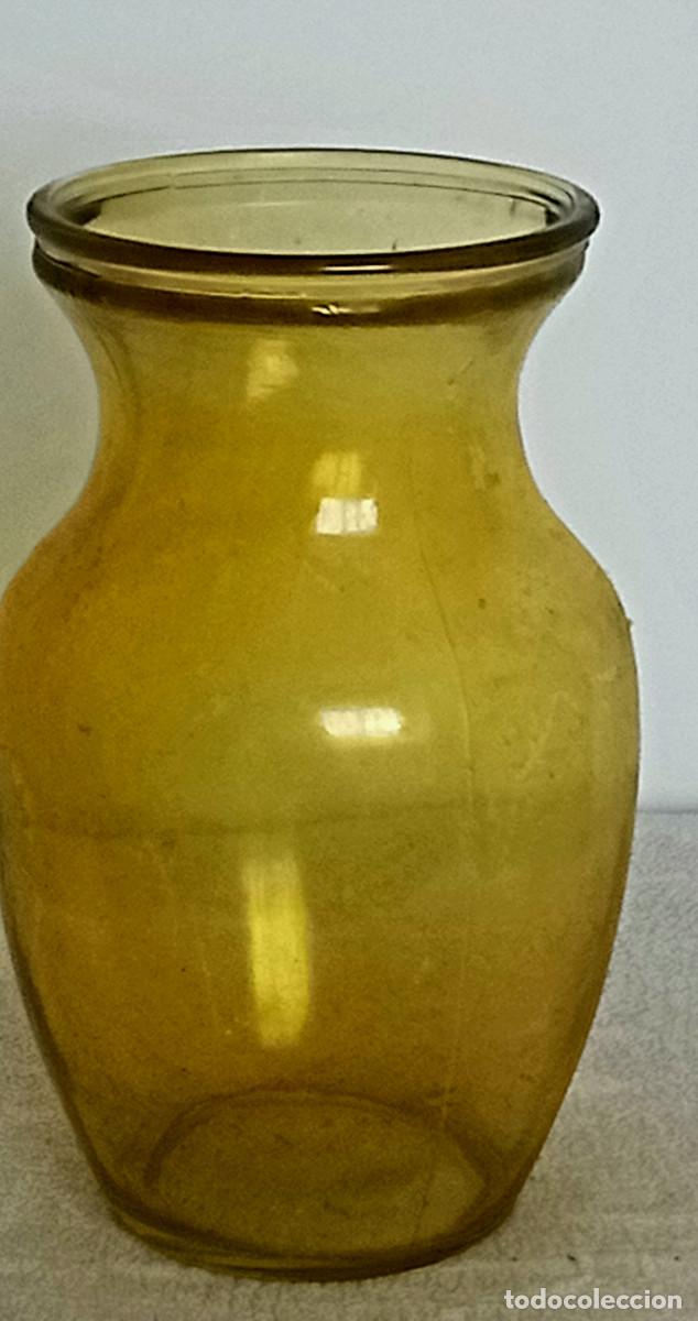 Vintage: Jarr&oacute;n Amarillo Alto 21cm alto Vintage