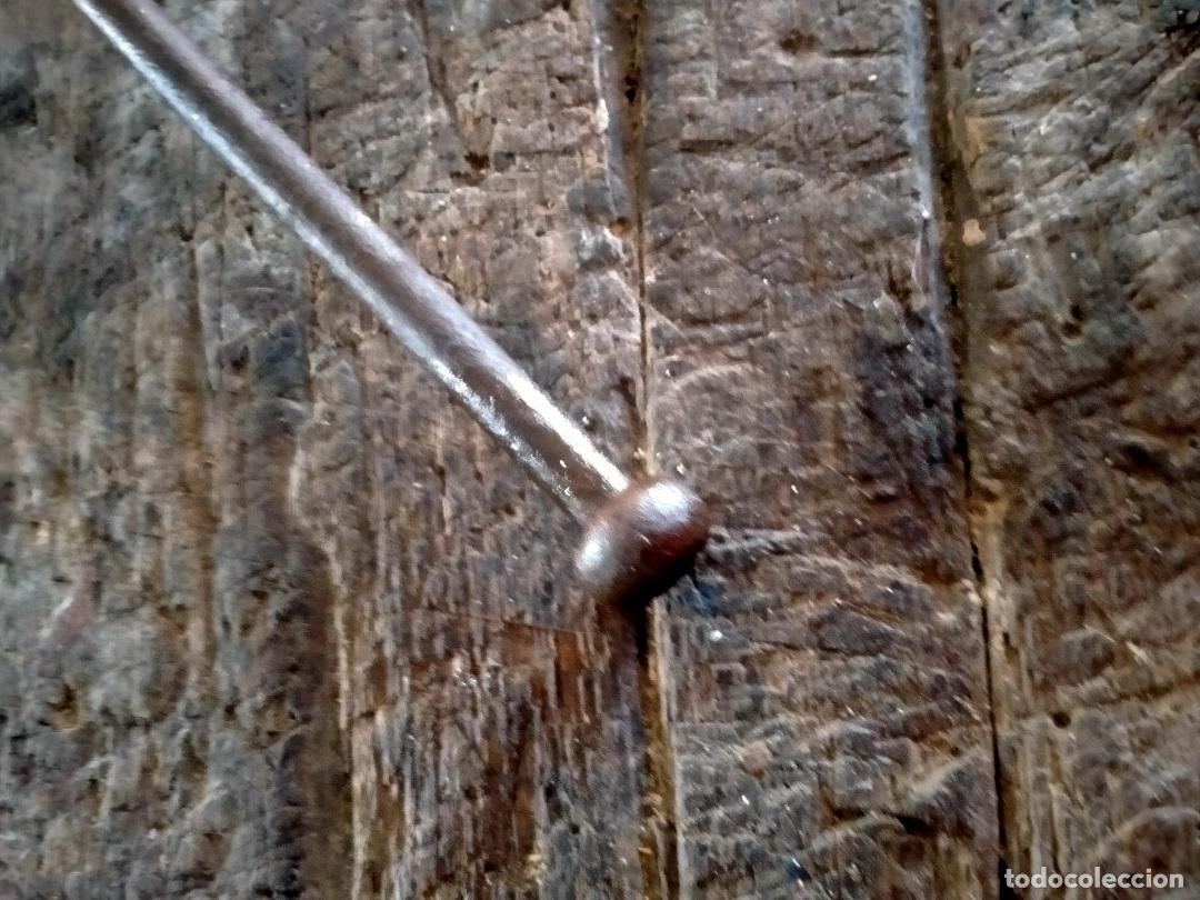 Vintage: TORNILLO HUSILLO ANTIGUO Y MANIVELA PARA DIVERSOS USOS - Foto 2