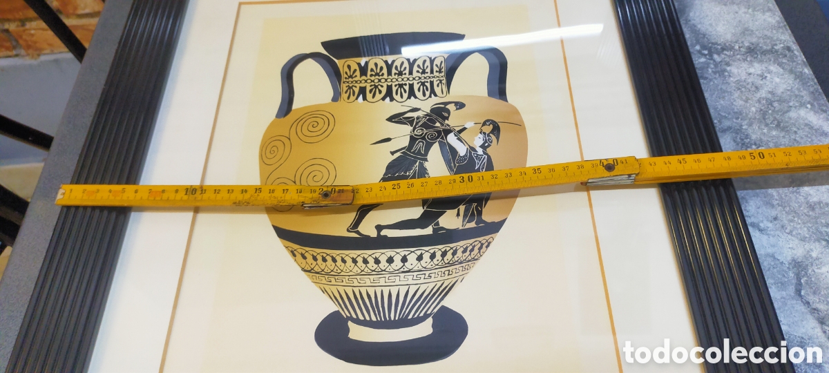 Vintage: 2 Cuadros - &Aacute;nforas griegas - Foto 8