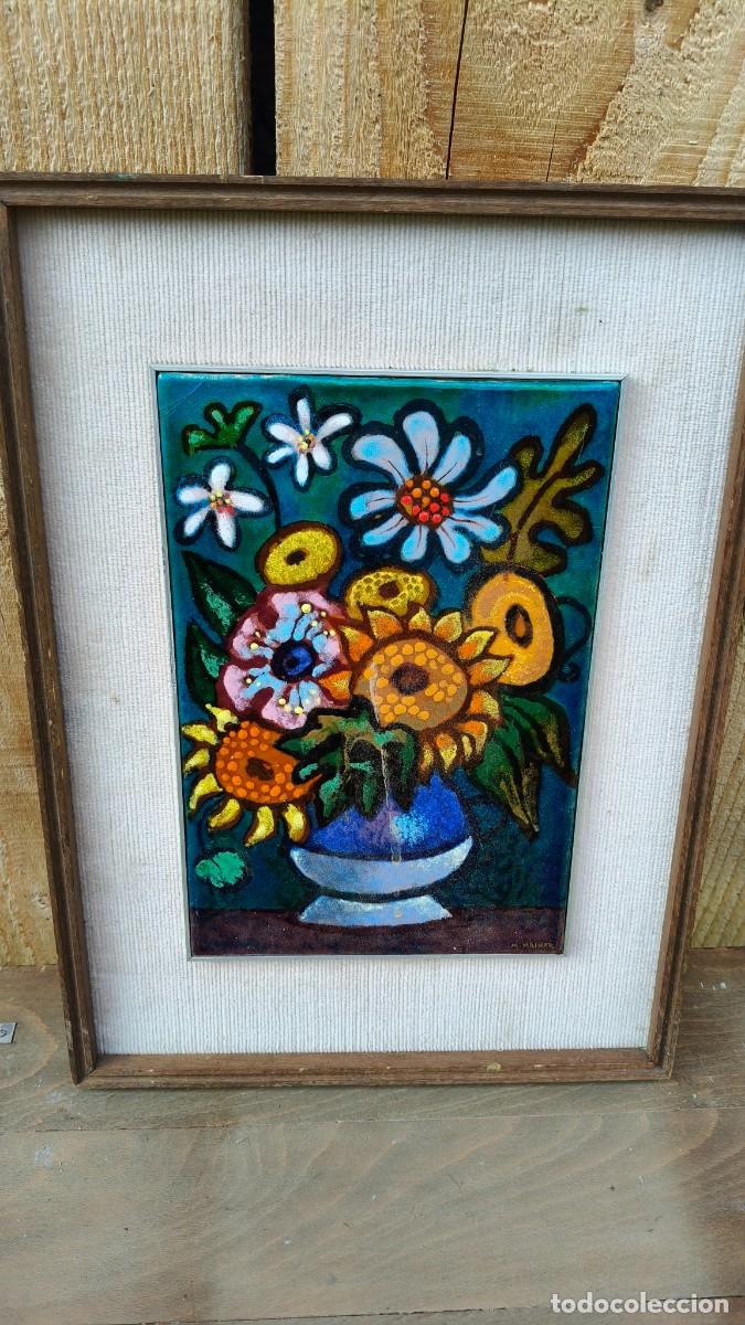 Vintage: Tableau d&eacute;co vintage sign&eacute;e - Foto 1
