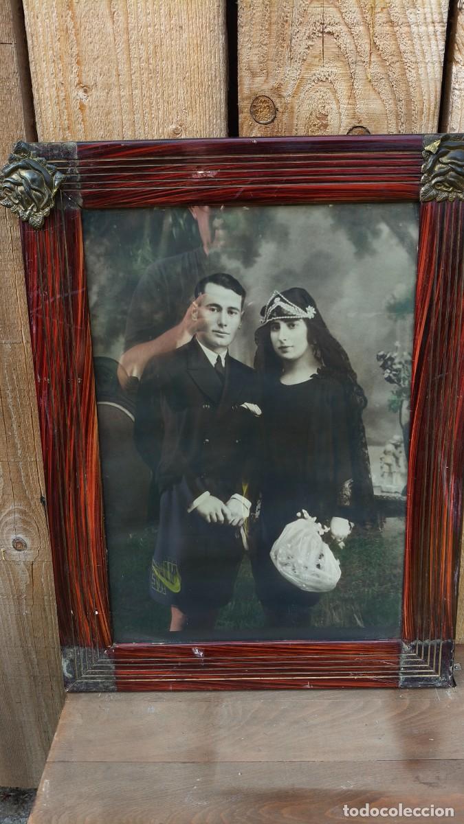 Vintage: Tableau d&eacute;co vintage sign&eacute;e - Foto 1
