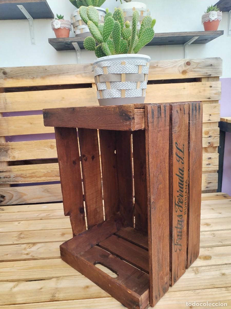 Vintage: Cajas de madera vintage restauradas y pintadas - Foto 4