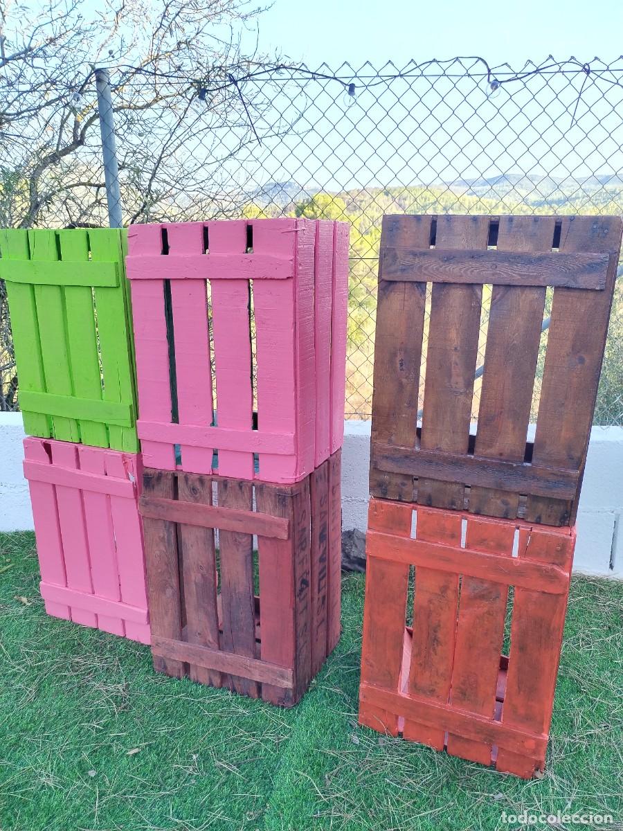 Vintage: Cajas de madera vintage restauradas y pintadas - Foto 10