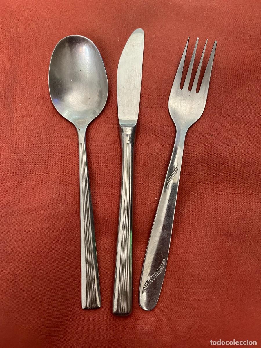 Vintage: CUCHARA. _CUCHILLO. Y TENEDOR - Foto 1