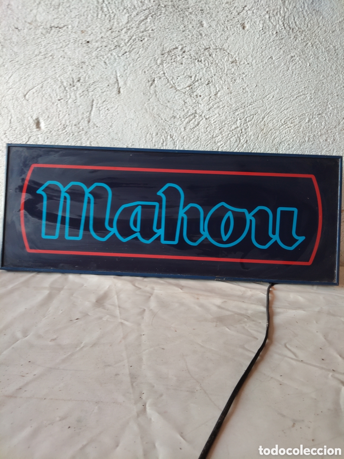 Vintage: Letrero luminoso de las marca Mahou - Foto 3