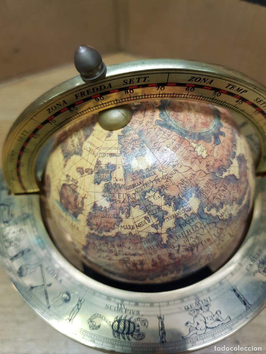 Vintage: GLOBO TERRAQUEO DE BRONCE - Foto 8