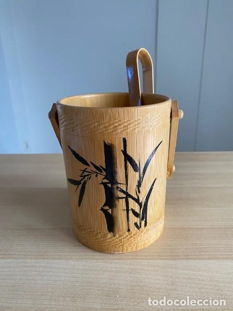 Vintage: CUBITERA JAPONESA EN MADERA - Foto 5