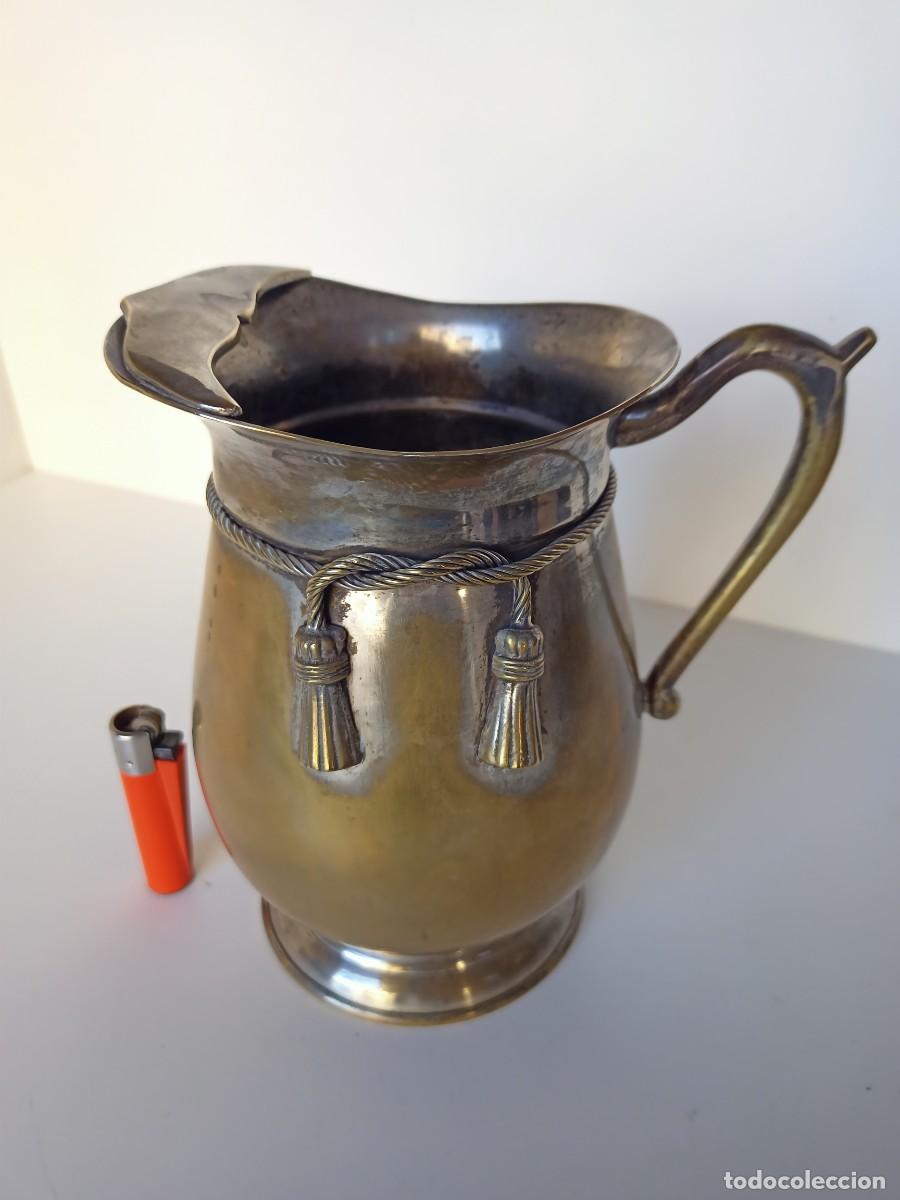 Vintage: Jarra para agua plateada - Foto 1