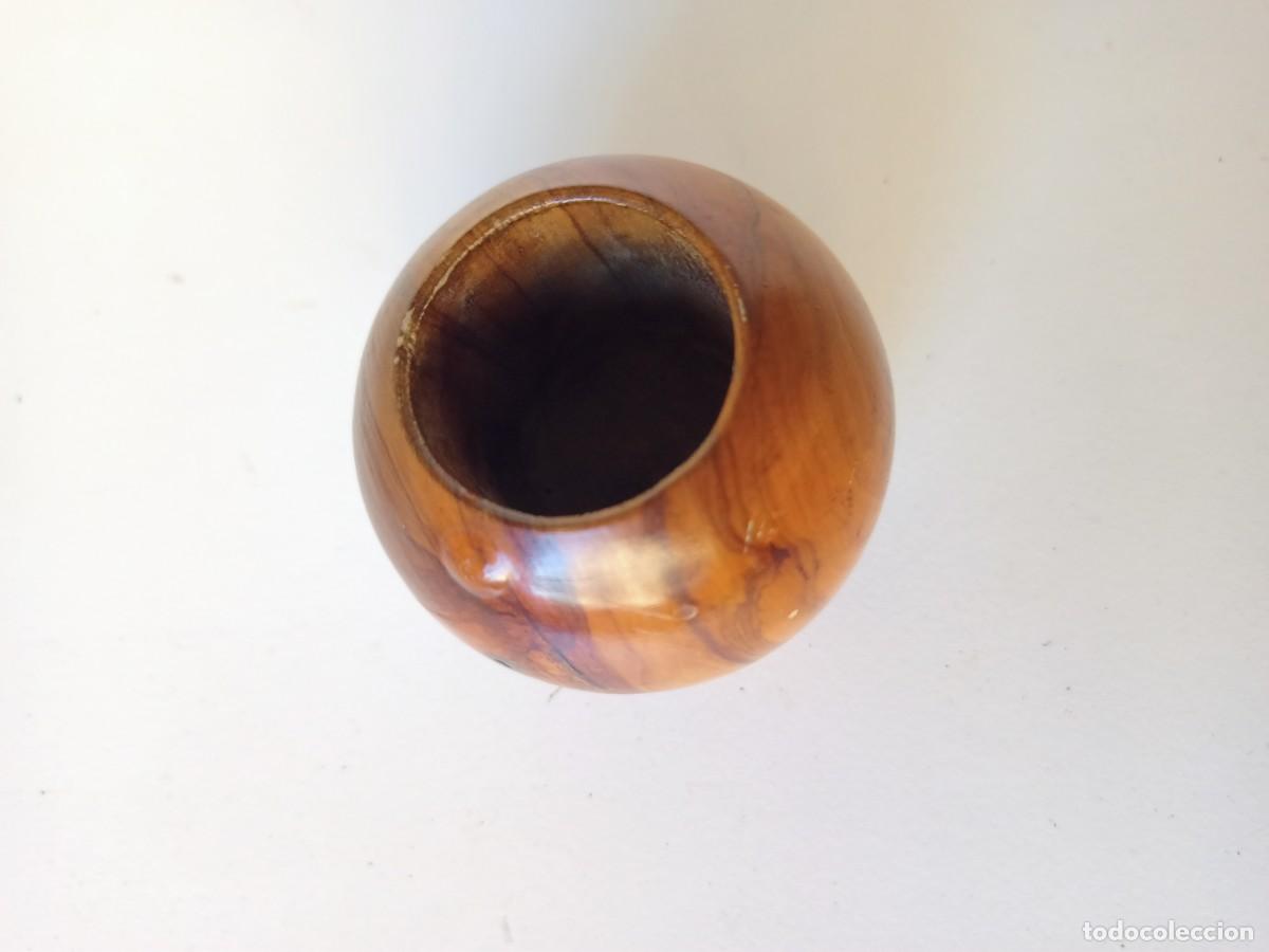 Vintage: Palillero de madera de olivo - Foto 2
