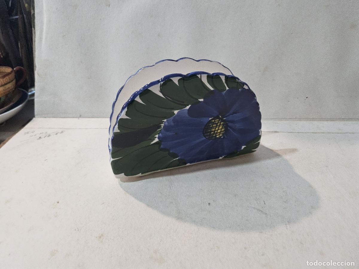 Vintage: serivlletero de ceramica - Foto 3