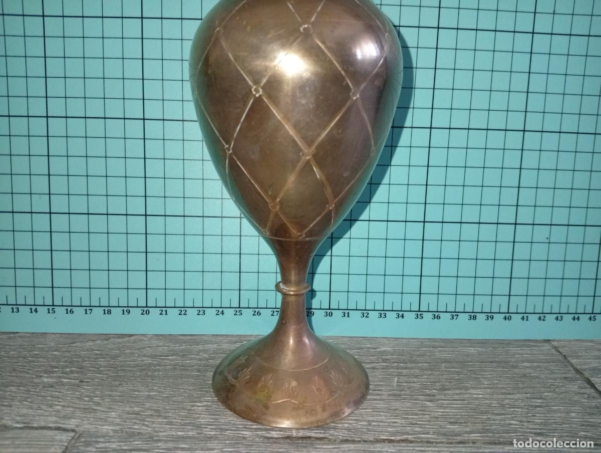 Vintage: Bonito Jarr&oacute;n de bronce labrado vintage - Foto 11