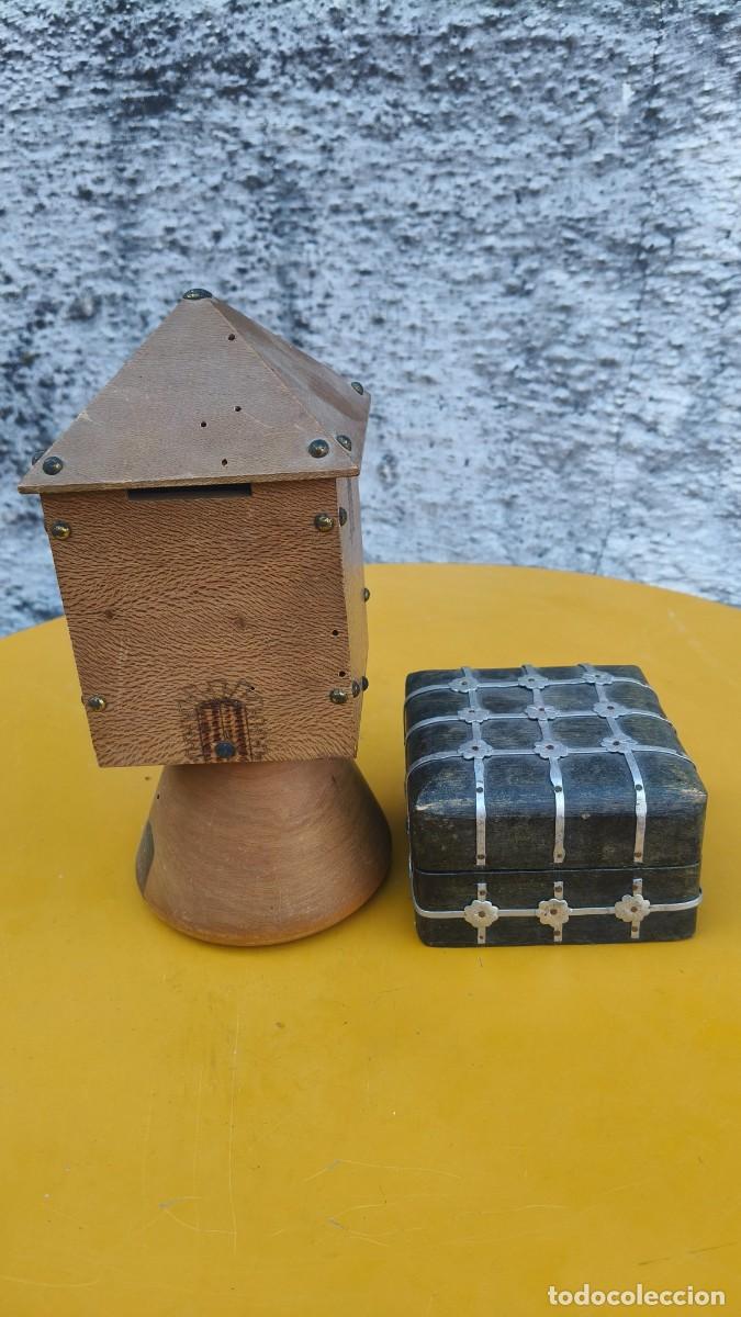 Vintage: 2 bo&icirc;te d&eacute;corative bois vintage - Foto 1