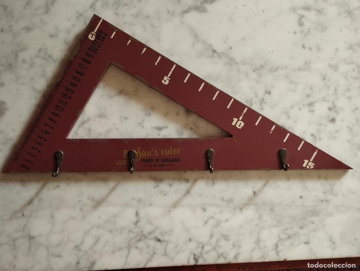 Vintage: ORIGINAL PERCHA MADE IN ENGLAND DE MADERA - Foto 1