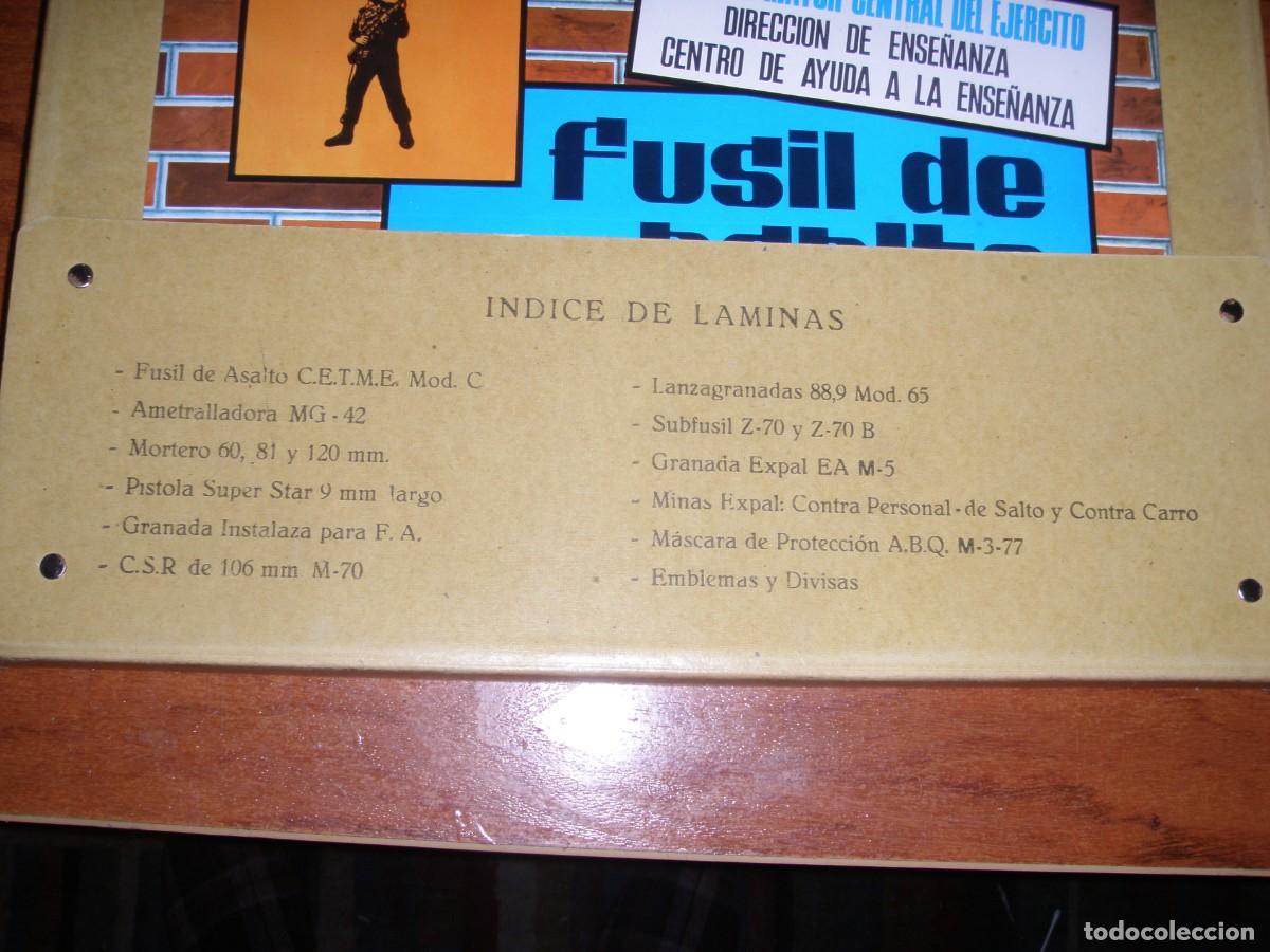 Vintage: L&Aacute;MINAS DE ARMAMENTO EMBLEMAS Y DIVISAS COMPLETO - Foto 9