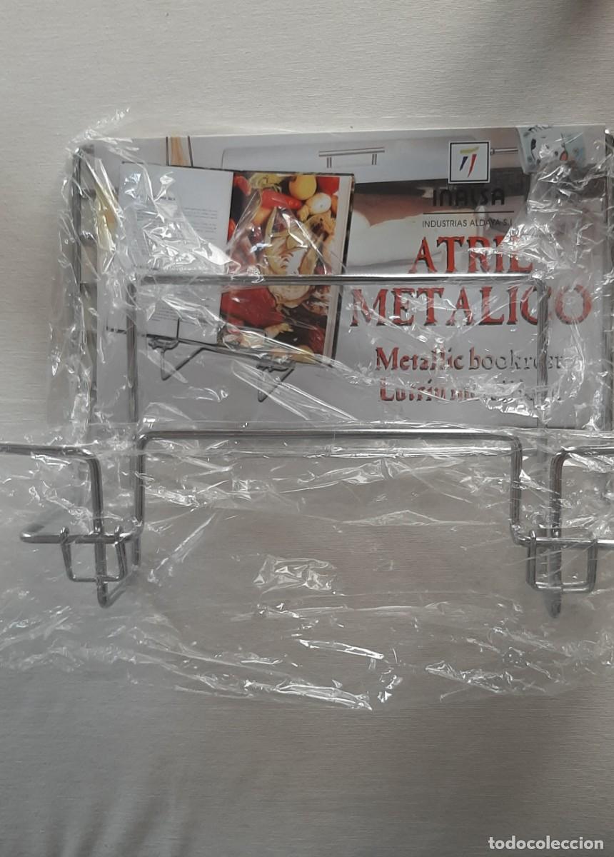 Vintage: Atril met&aacute;lico ajustable - Foto 1