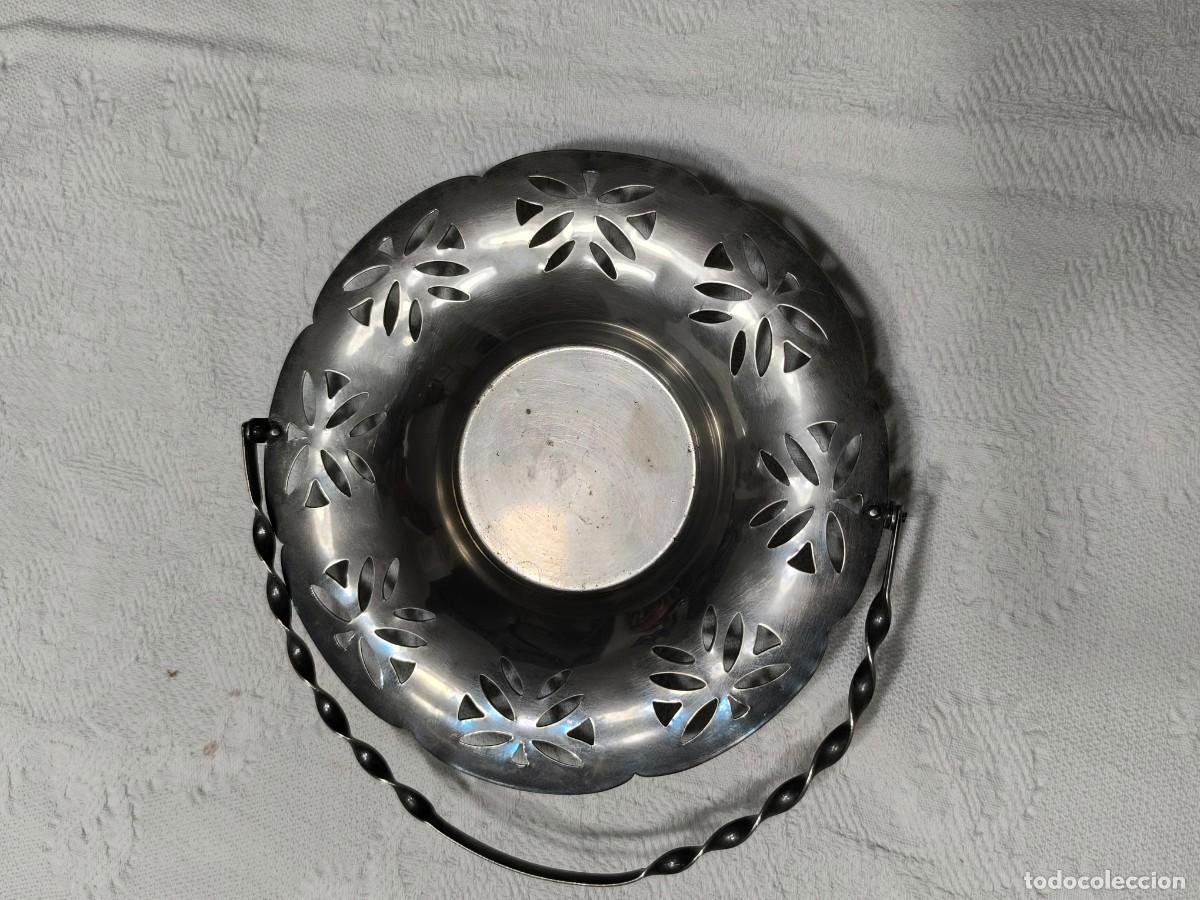 Vintage: cesta de metal vintage - Foto 2