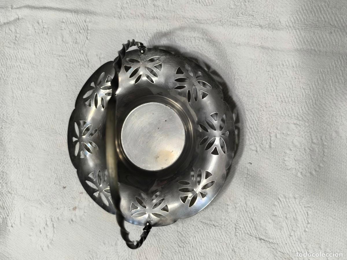 Vintage: cesta de metal vintage - Foto 3