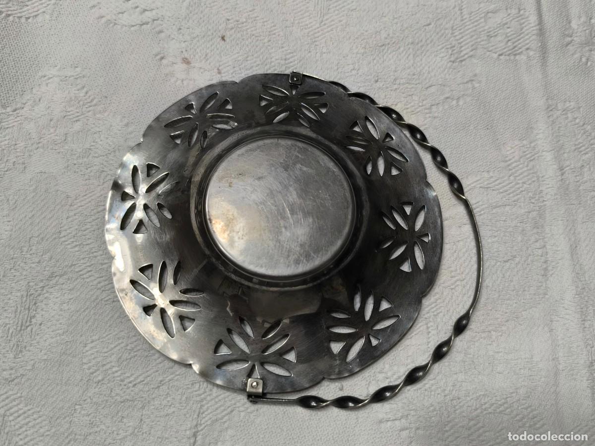 Vintage: cesta de metal vintage - Foto 4