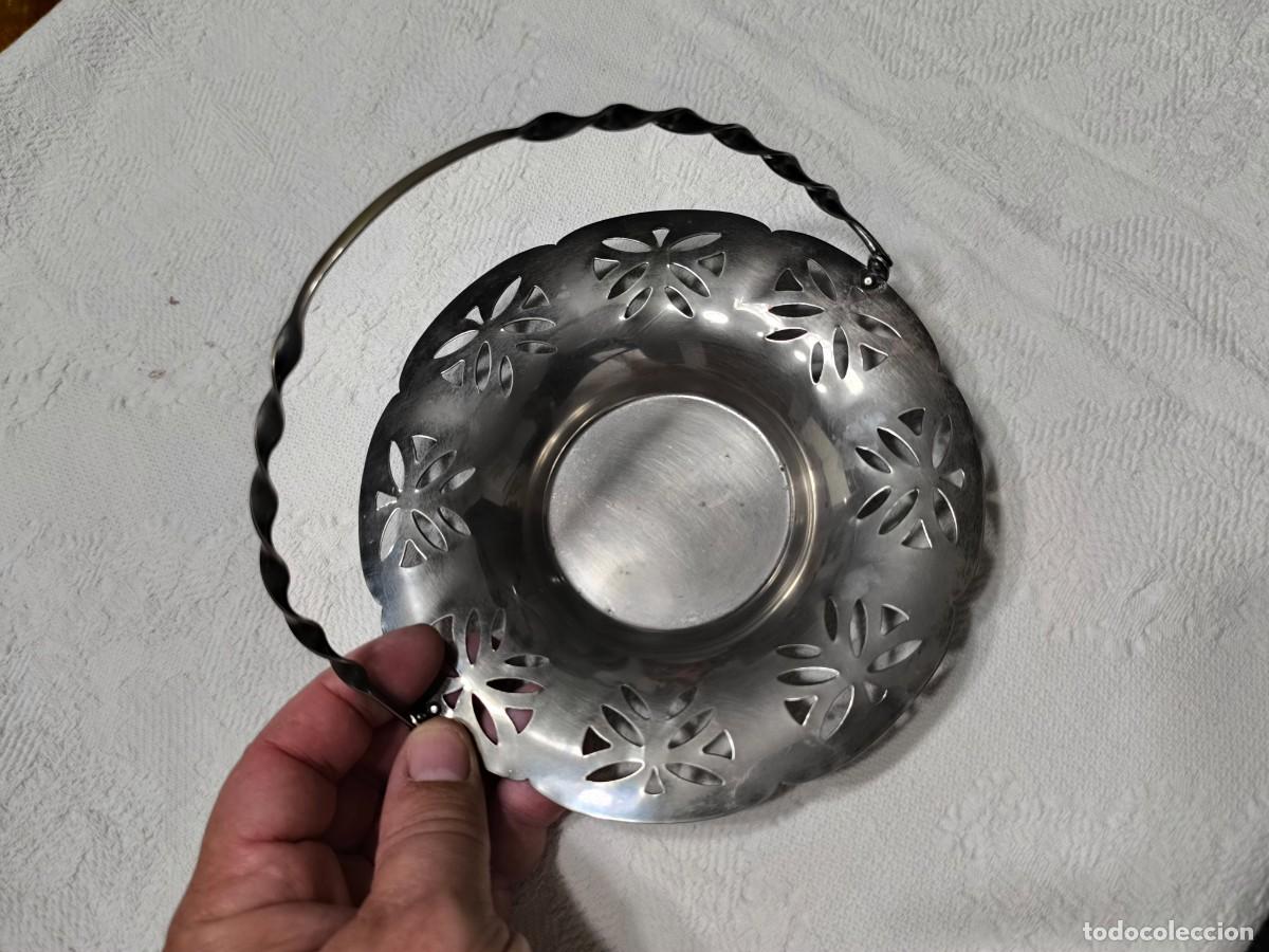 Vintage: cesta de metal vintage - Foto 5
