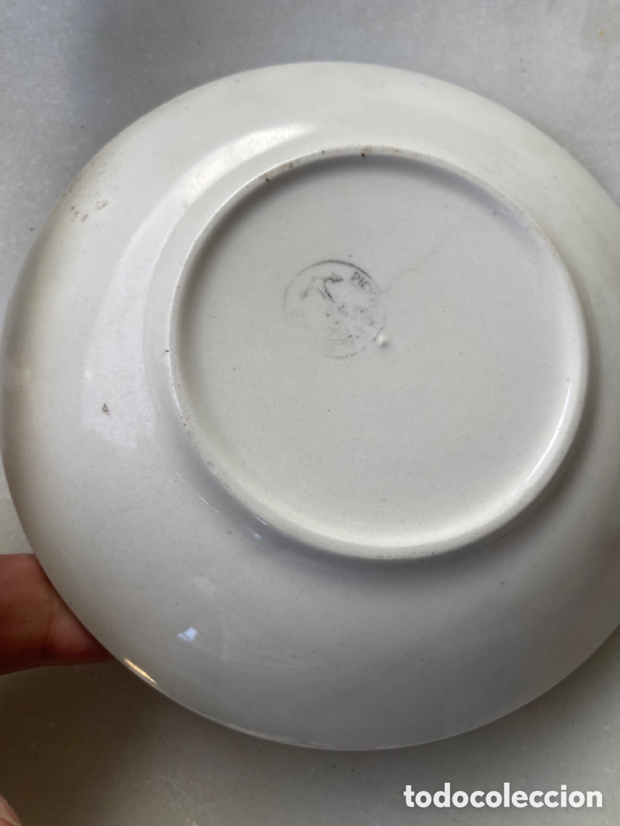 Vintage: Plato floreado Pickman - Foto 5
