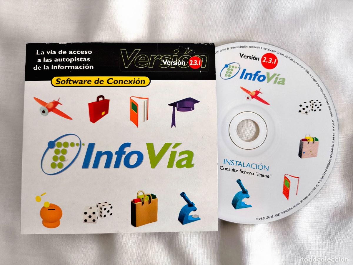 Vintage: 1998 - CD ROM OFICIAL DE INFOV&Iacute;A Y SOFTWARE RETRO DE LA &Eacute;POCA - Foto 1