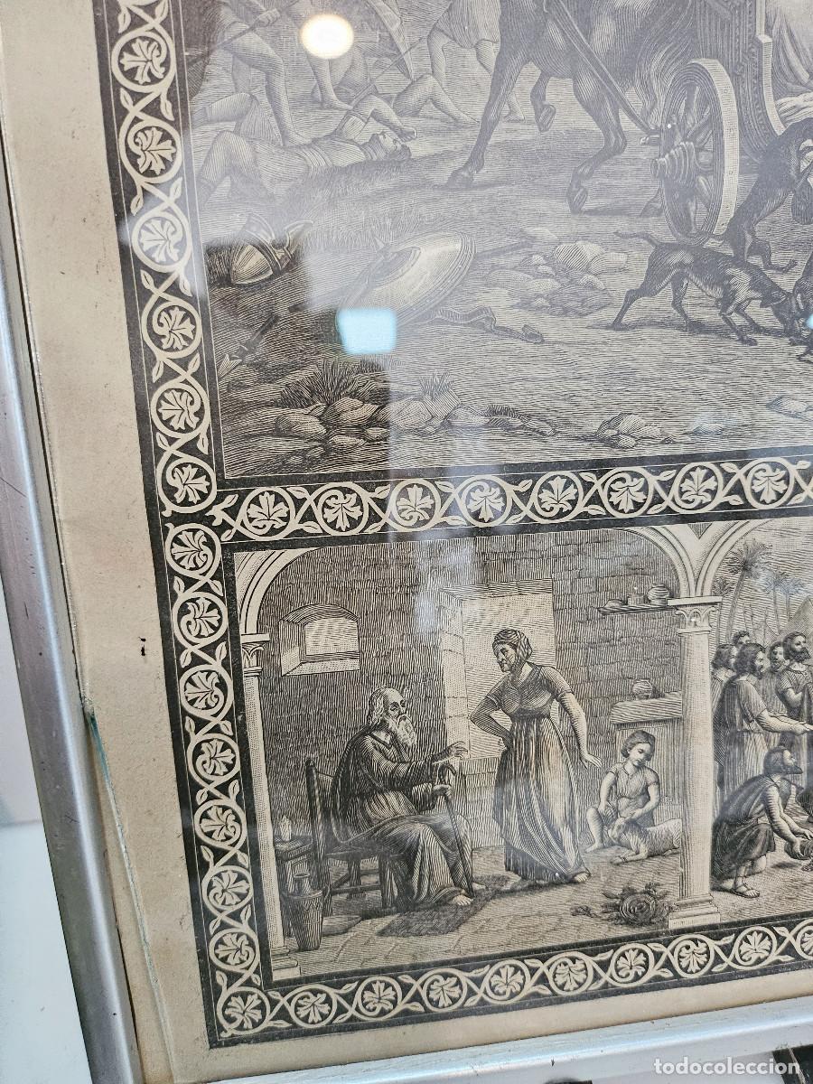 Vintage: cuadro con grabado religioso - Foto 2