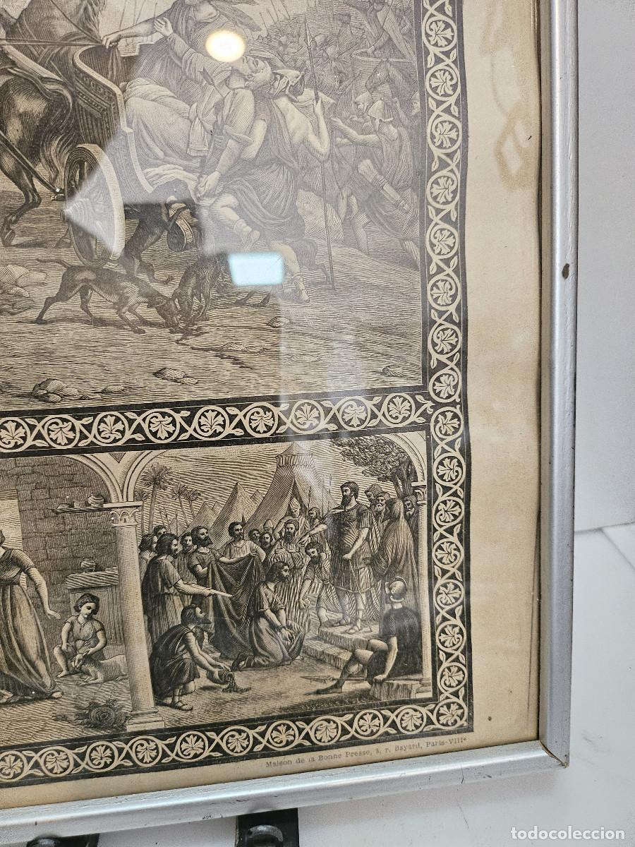 Vintage: cuadro con grabado religioso - Foto 3