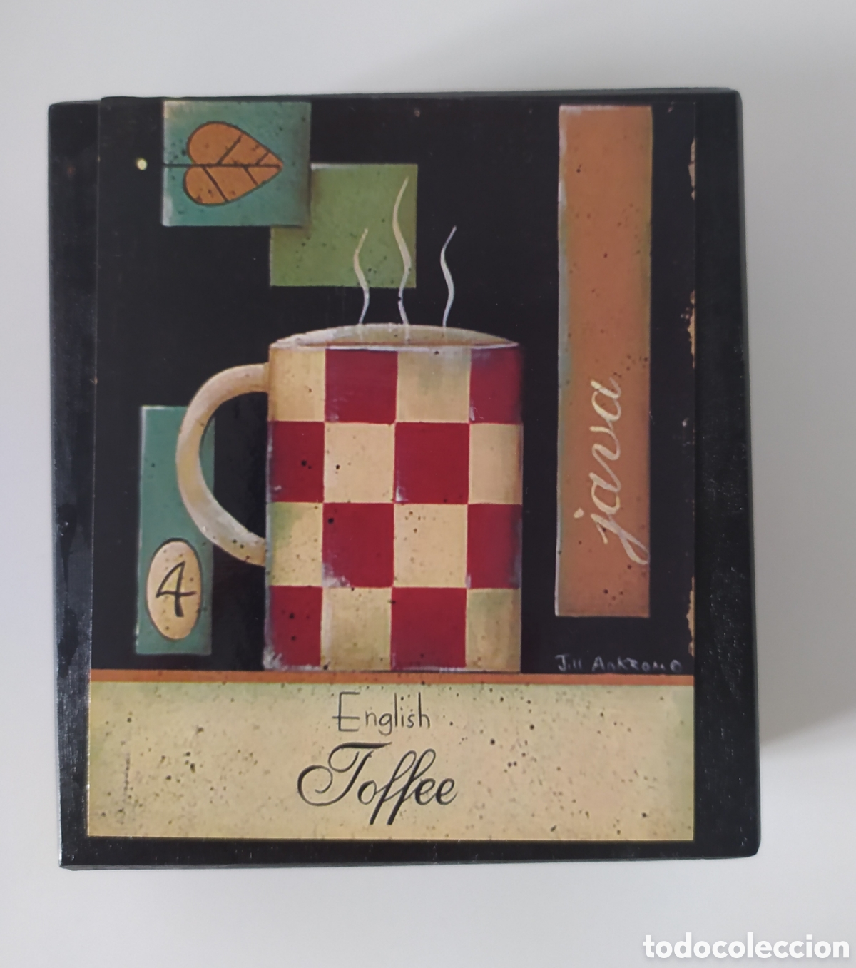 Vintage: Posavasos Java - Taza de caf&eacute; english toffee - Foto 1