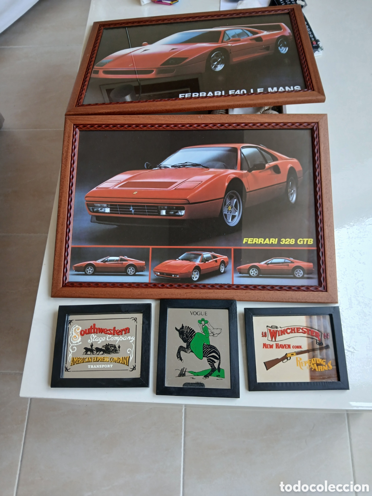 Vintage: Cuadros vintage ferrari - Foto 4
