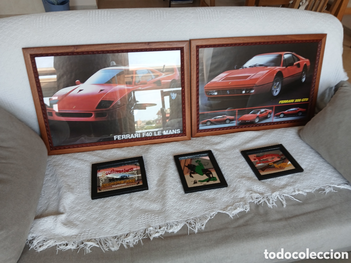 Vintage: Cuadros vintage ferrari - Foto 5