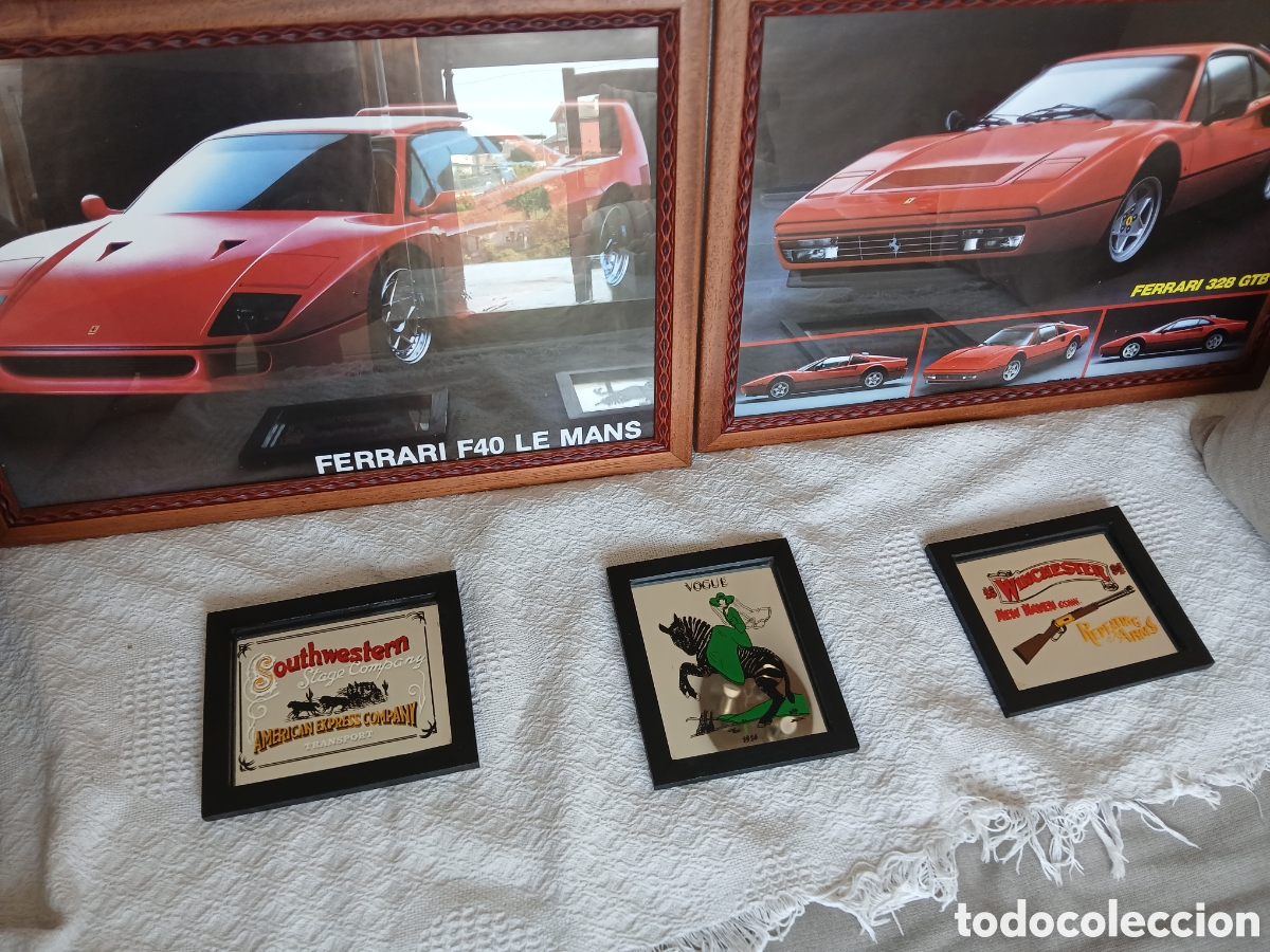 Vintage: Cuadros vintage ferrari - Foto 6