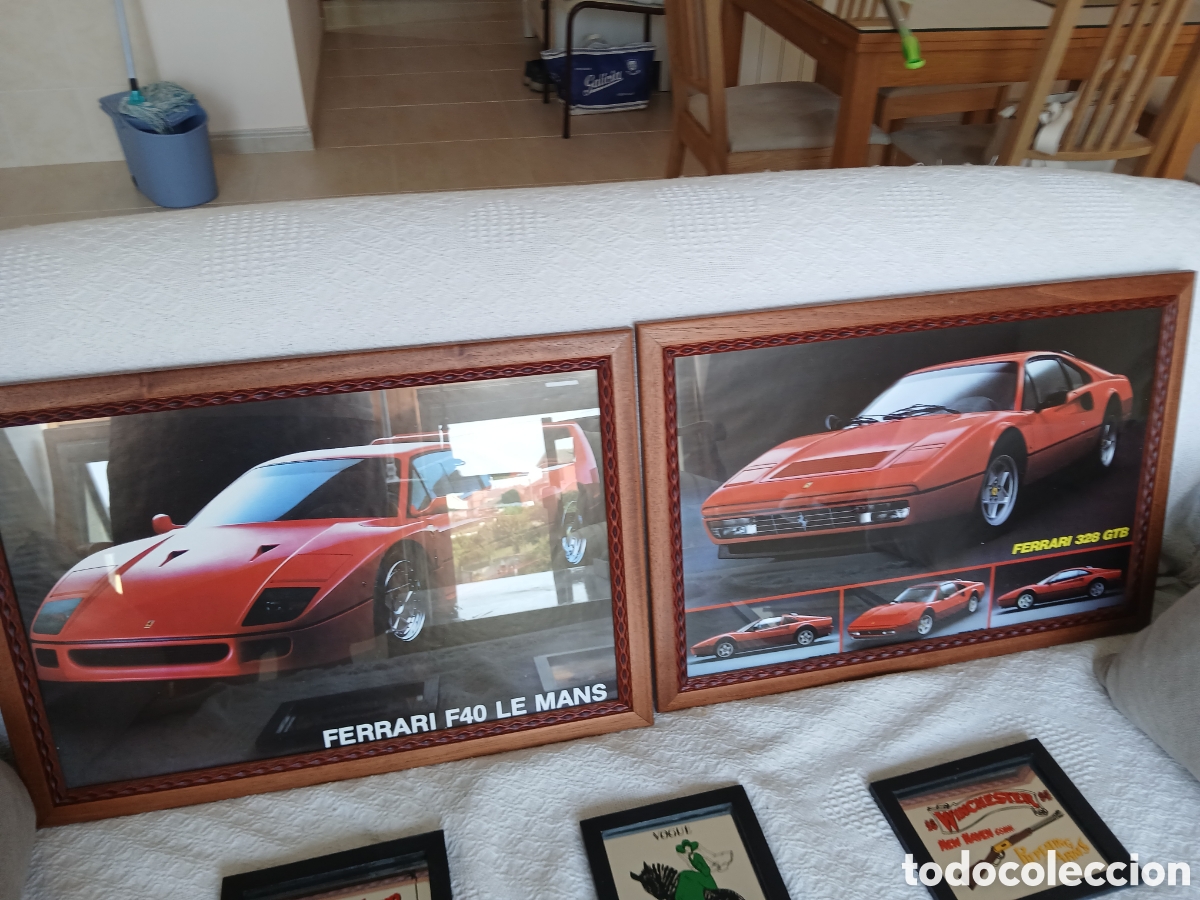 Vintage: Cuadros vintage ferrari - Foto 7