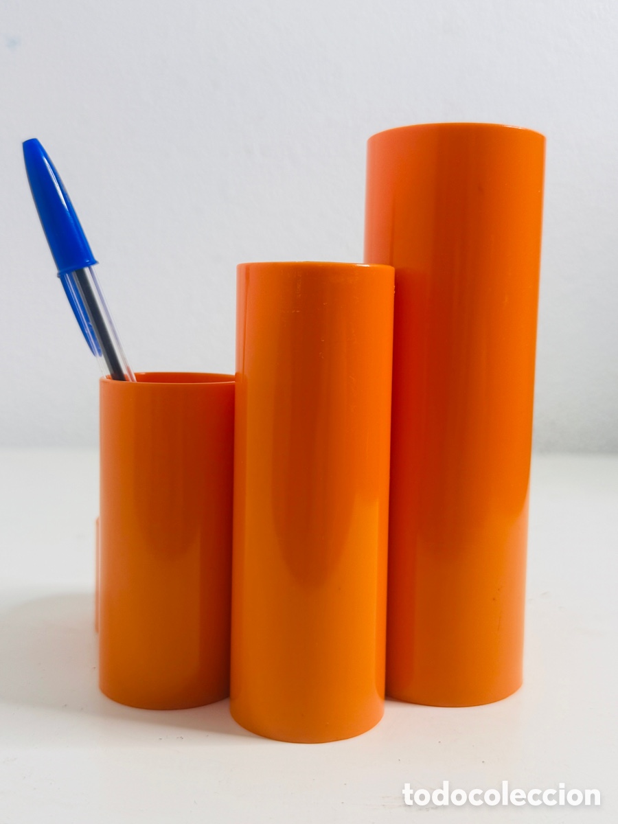 Vintage: Desktop Organiser Space Age Pop Orange Design - Foto 8