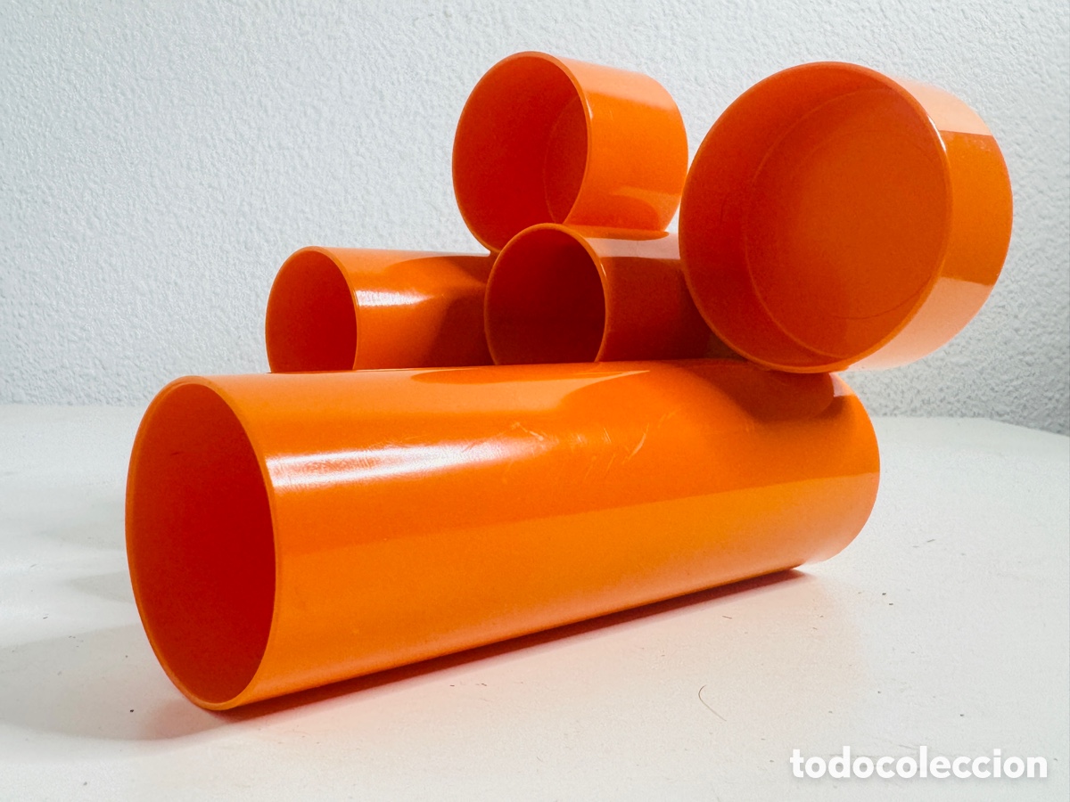 Vintage: Desktop Organiser Space Age Pop Orange Design - Foto 11