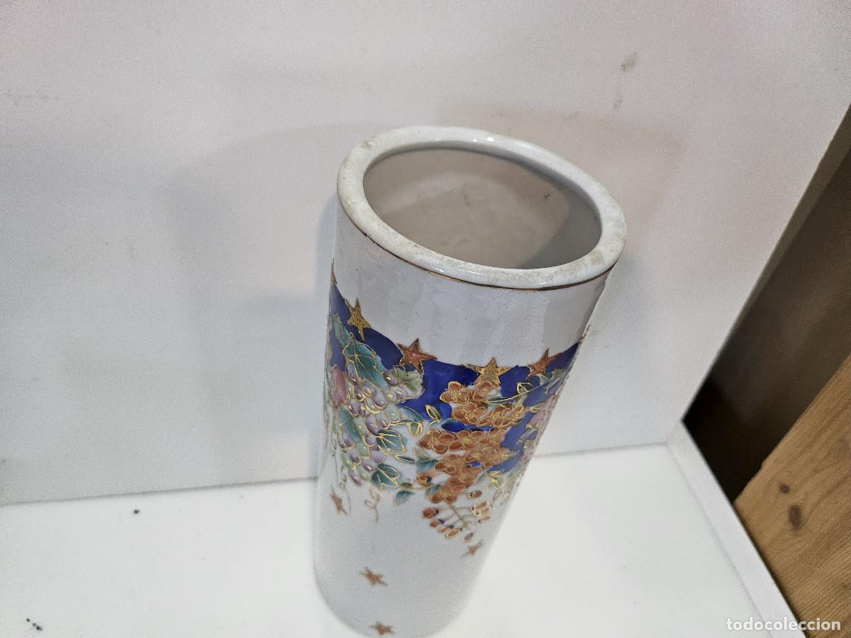 Vintage: jarron oriental ceramica - Foto 3