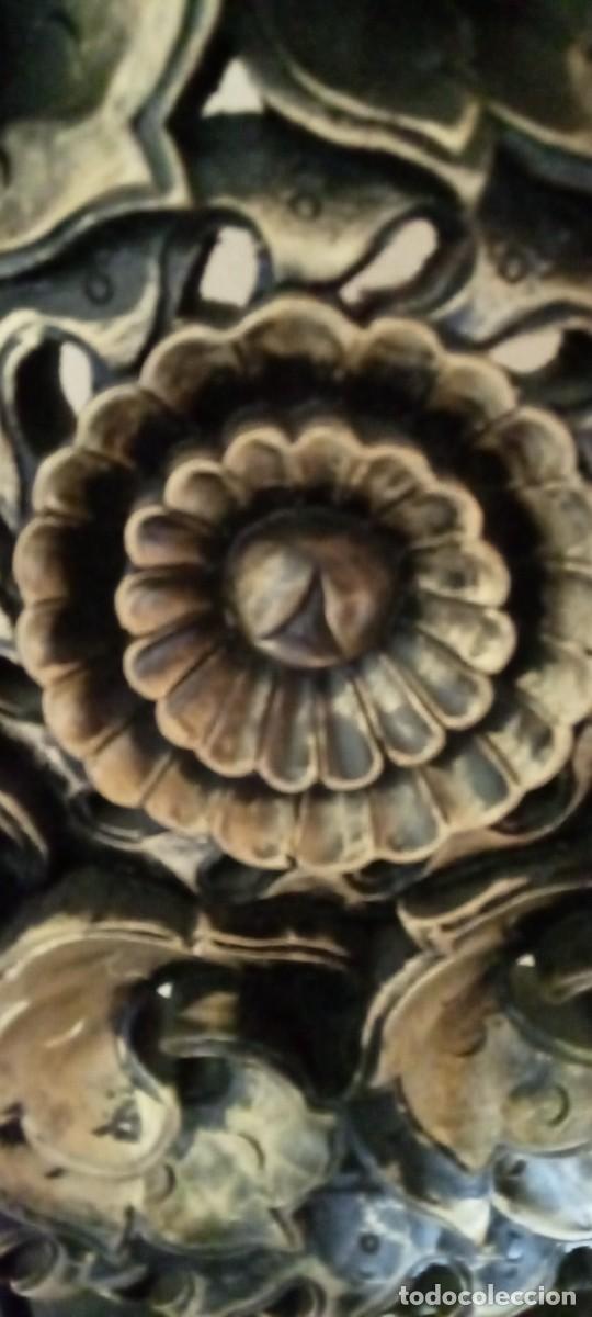 Vintage: ORNAMENTO FLORAL EN RELIEVE - Foto 3