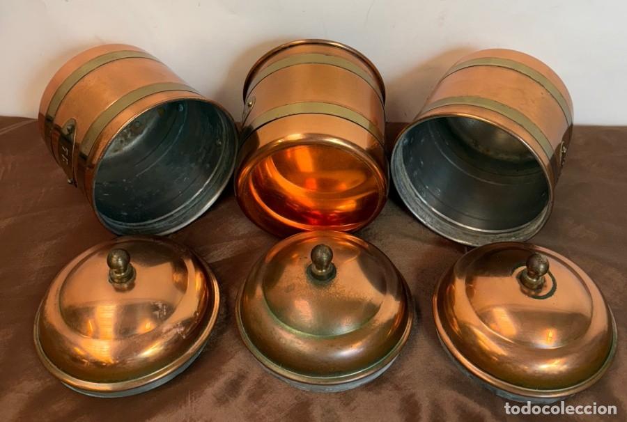Vintage: Tarros Vintage de Cobre y Metal - Foto 7