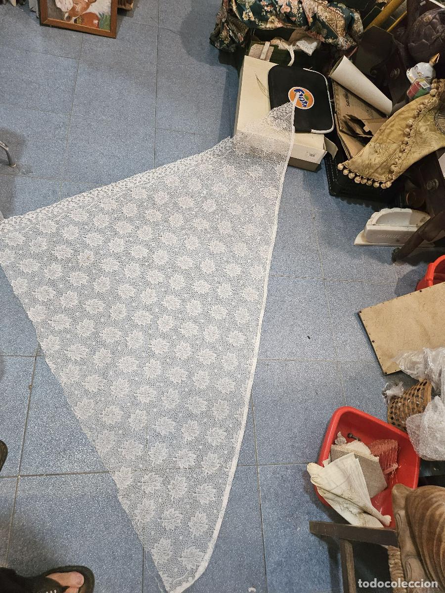 Vintage: tela de cortinas trozos - Foto 1