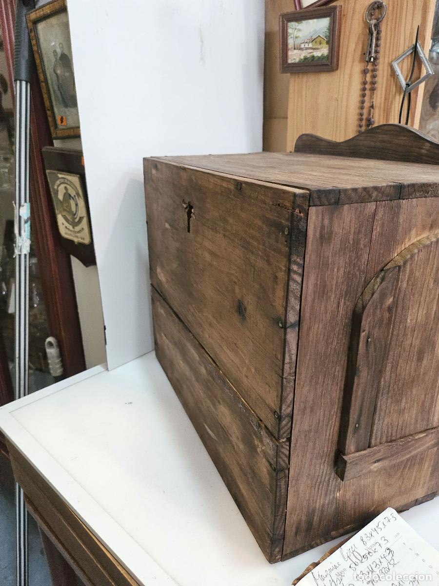 Vintage: jaula de madera antigua - Foto 6