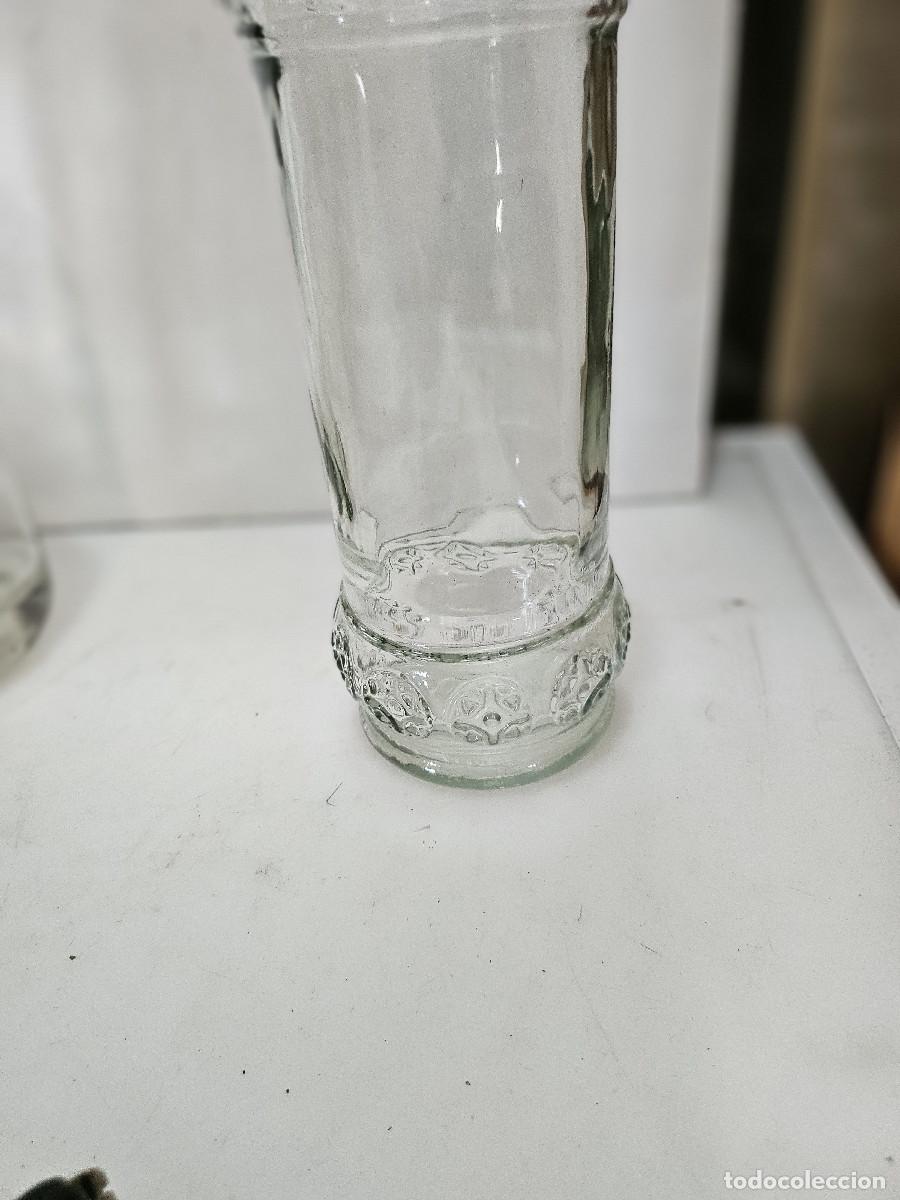 Vintage: botella de cristal antigua - Foto 3