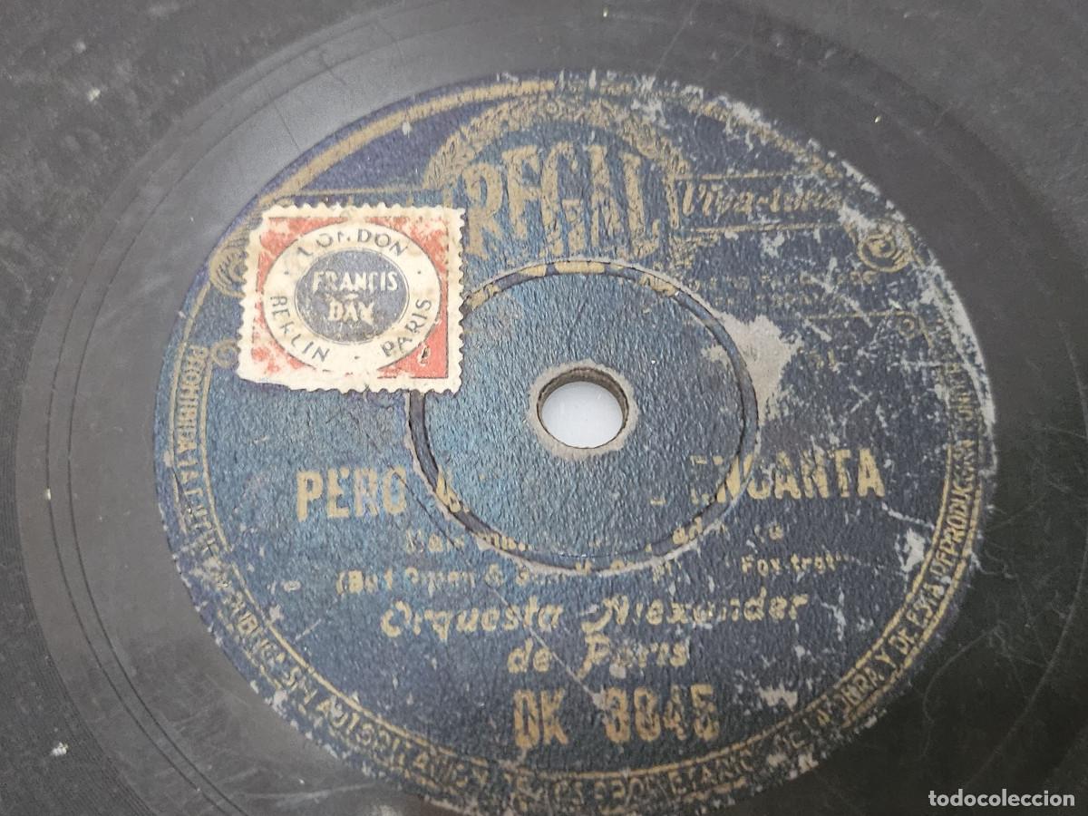 Vintage: disco de pizarra antiguo - Foto 2