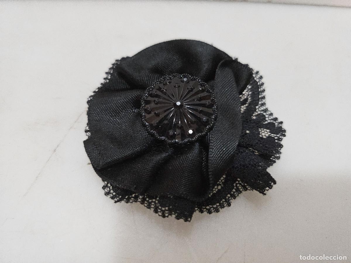 Vintage: broche antiguo en negro - Foto 1
