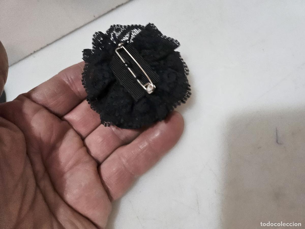 Vintage: broche antiguo en negro - Foto 3