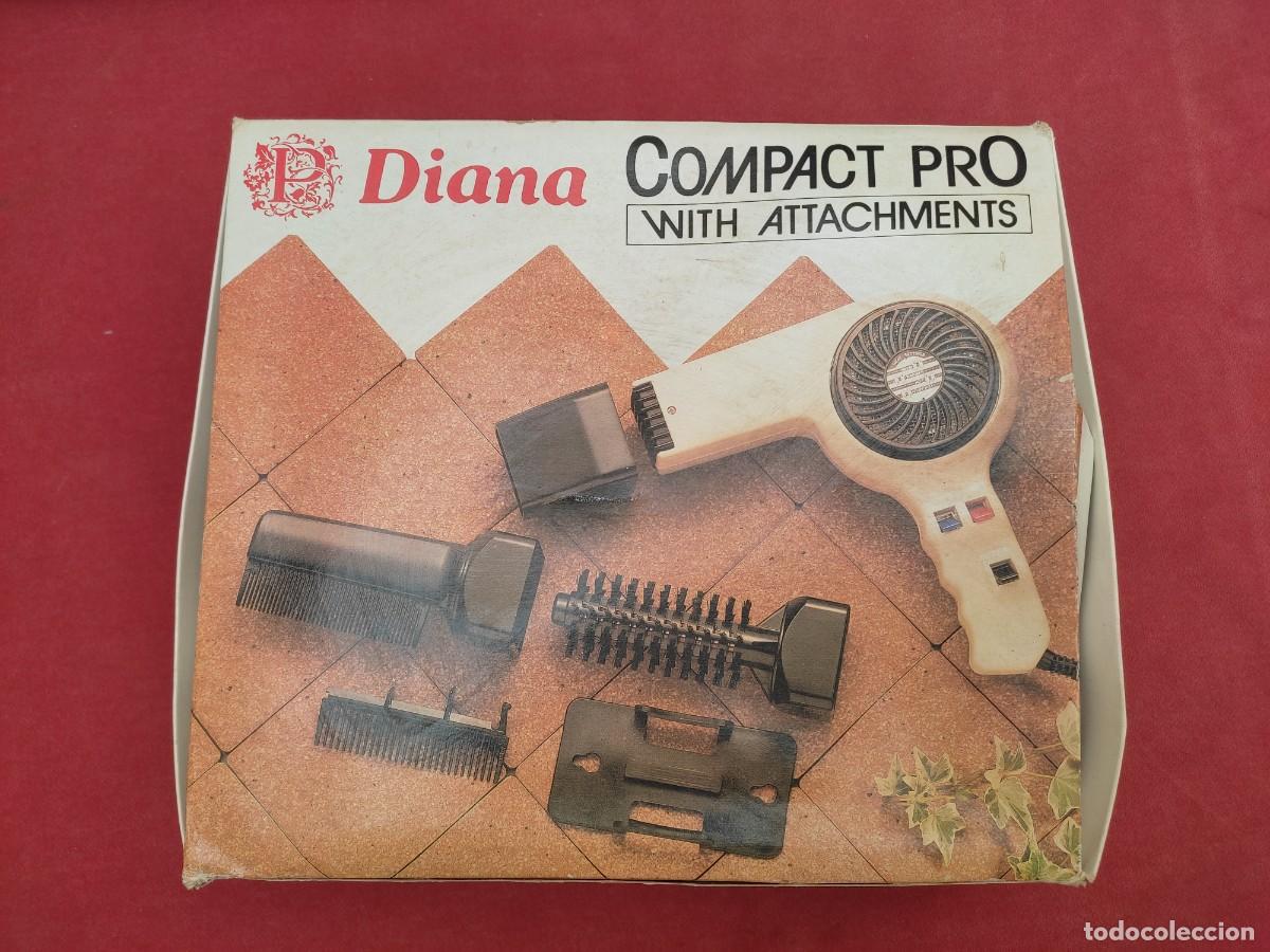 Vintage: secador Diana - Compact Pro - con complementos - funciona - casi nuevo - Foto 1