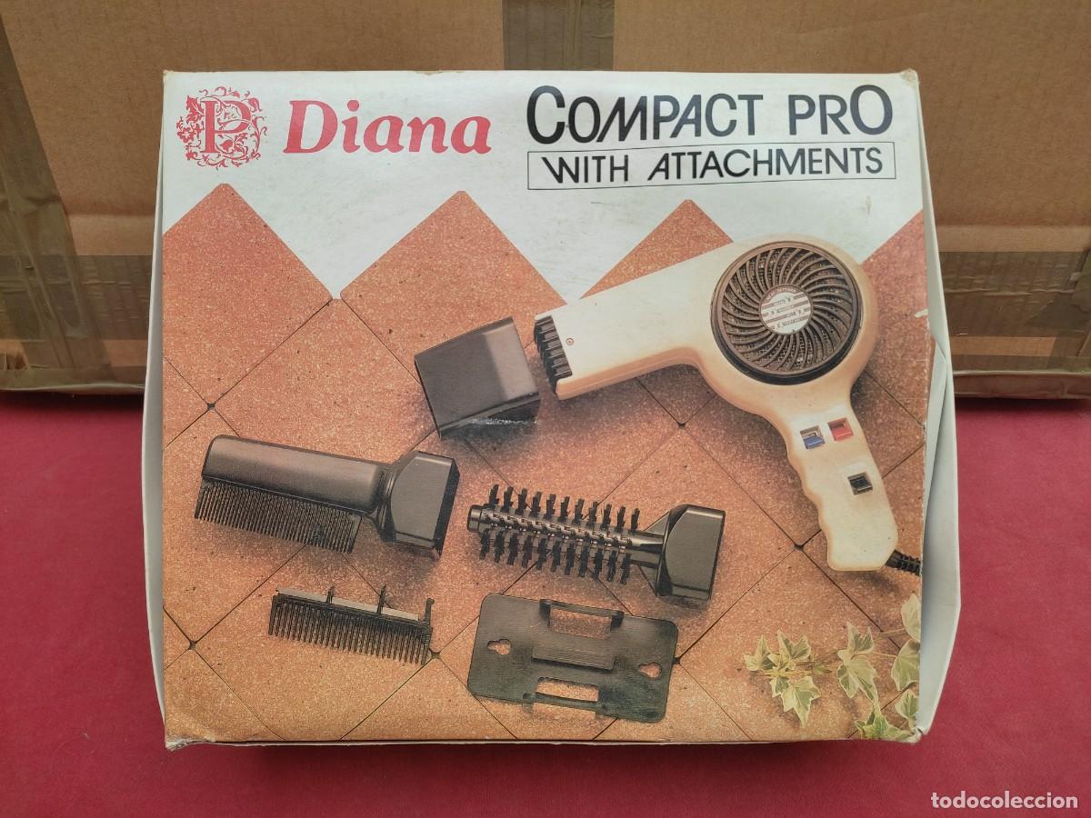 Vintage: secador Diana - Compact Pro - con complementos - funciona - casi nuevo - Foto 10