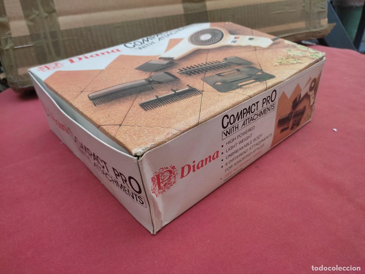 Vintage: secador Diana - Compact Pro - con complementos - funciona - casi nuevo - Foto 11